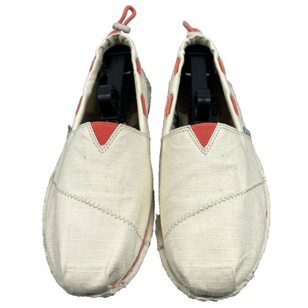 Skechers Bobs Women's Aztec Southwest Shoes 7.5 Flats Multicolor Slip On‎ Canvas